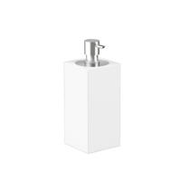 JNF White Q Series Free Standing Soap Dispenser