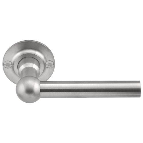 FVL100/48 stainless steel lever handle set
