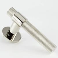 Hard and Ware TL2RR10 Knurled Lever on Knurled Round Rose