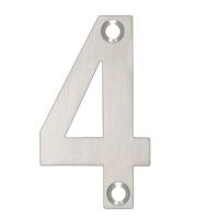 ARKITUR Brushed Stainless Steel 50mm High Door/House Number - 4