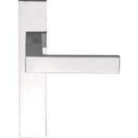 LSQIVP236 stainless steel square lever handle on plate