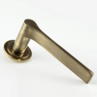 Hard and Ware PL4RR11 Flat Bar Lever on Stepped Rose