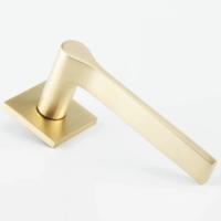 Hard and Ware PL4RSR1 Flat Bar Lever on Square Rose
