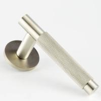 Hard and Ware TNL2RR1 Smooth and Knurled Lever on Round Rose