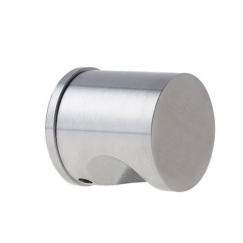 Baltic Grade 316 Stainless Steel 50mm Cylindrical Knob on Rose
