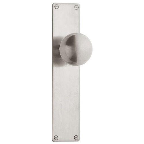 Timeless MPK solid cabinet knob on plate