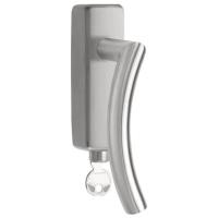 LB4-DKLOCK-O brushed stainless steel locking tilt and turn window handle