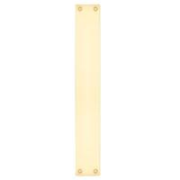 Fulton and Bray Fingerplate to suit the Cast Brass Pull Handle with Backplate