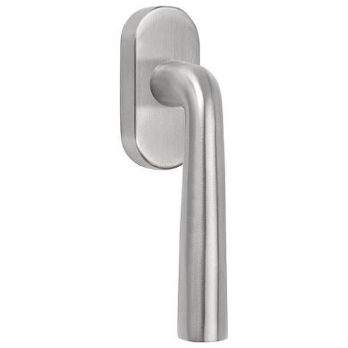 LB10-DK-O brushed stainless steel non-locking tilt and turn window handle