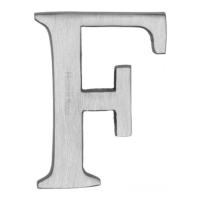 M.Marcus Heritage Brass C1565 Capital Letter F