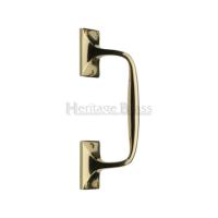 M.Marcus Heritage Brass V1150 Cranked Pull Handle
