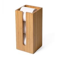WIREWORKS Natural Wood Toilet Roll Holder Mezza