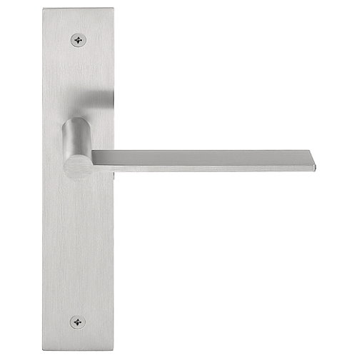 EGP236 stainless steel lever handle on plate