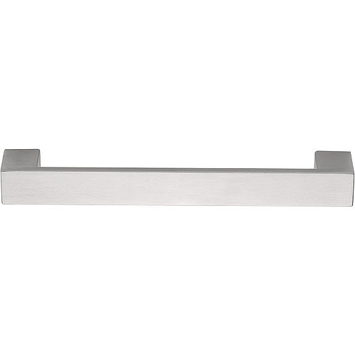 LSQ140 brushed stainless steel flat cabinet handle