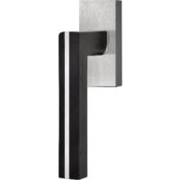 PBL22-DK stainless steel and oak wood non-locking tilt and turn window handle