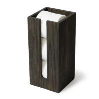 WIREWORKS Natural Wood Toilet Roll Holder Mezza