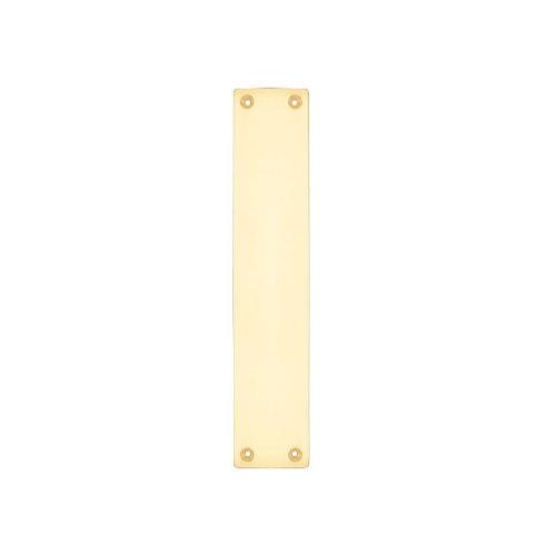Fulton and Bray Fingerplate to suit the Cast Brass Pull Handle with Backplate