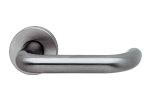 FSB 1146 Brushed Stainless Steel Lever Handle Set