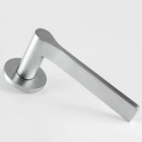 Hard and Ware PL4RR1 Flat Bar Lever on Plain Rose
