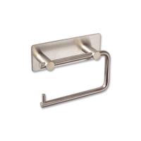 SABON Brushed Stainless Steel Toilet Roll Holder with Backplate