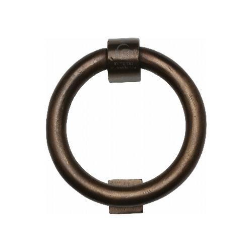 M.Marcus Solid Bronze Rustic RBL339 Ring Door Knocker