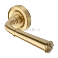 M.Marcus Heritage Brass Colonial Lever Handle Set