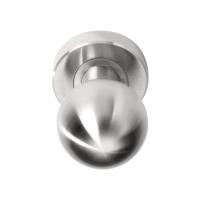 Basics LB55V stainless steel fixed front door knob