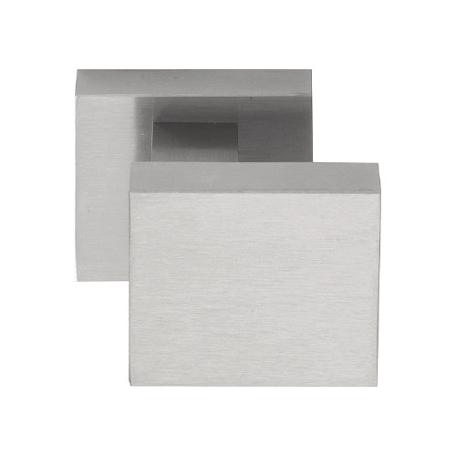 LSQ60V offset square stainless steel centre front door pull
