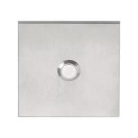 LSQ80 stainless steel 80mm square bell push