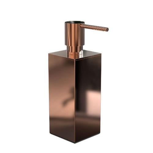 FROST Quadra Copper Square Free Standing Soap Dispenser
