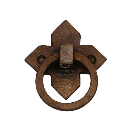 M.Marcus Solid Bronze Rustic RBL6389 Cabinet Drop Pull