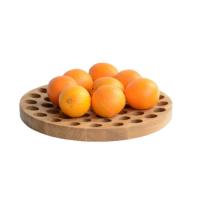 Geo Oak Fruit Bowl