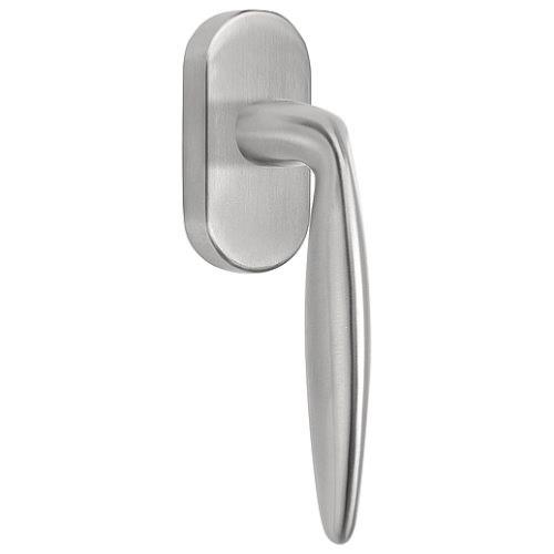 LBXV-DK-O brushed stainless steel non-locking tilt and turn window handle