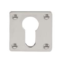 Timeless MSYV45 square europrofile cylinder keyhole escutcheon