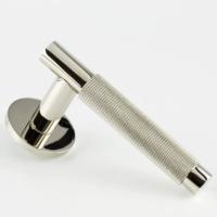 Hard and Ware TSPL2RR1 Smooth and Knurled Lever on Round Rose
