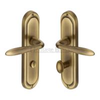 M.Marcus Heritage Brass Henley Lever Handle on Plate