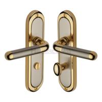 M.Marcus Heritage Brass Vienna Lever Handle on Plate