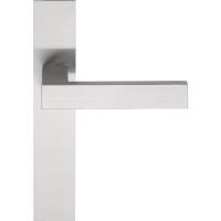 LSQIVP236 stainless steel square lever handle on plate