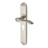 M.Marcus Heritage Brass Algarve Lever Handle on Long Plate