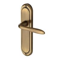 M.Marcus Heritage Brass Henley Lever Handle on Plate