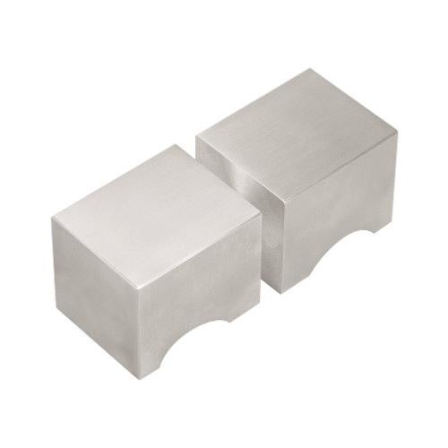 LSQ69G stainless steel square fixed knobs for glass door
