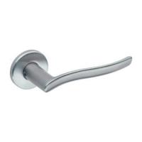 FSB 1028 Brushed Stainless Steel Lever Handle Set