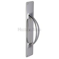 M.Marcus Heritage Brass V1155 Pull Handle on Plate