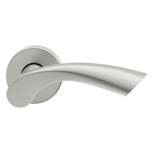 FSB 1034 Silver Anodised Lever Handle Set