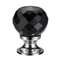 Fulton and Bray Facetted Glass Ball Cabinet Knob
