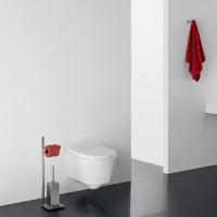 JNF Quadro Series Toilet Brush with Paper Holder