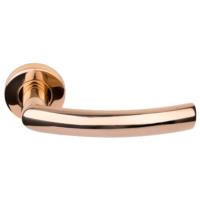 LB14 stainless steel lever handles set