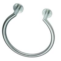 ELEMENTS stainless steel single towel ring