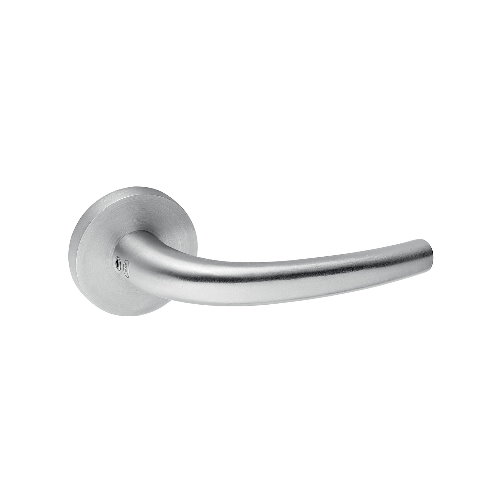 JNF NORD brushed stainless steel lever handles set