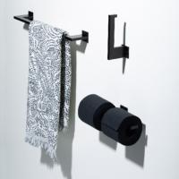 JNF Quadro Slim Series Double Toilet Roll Holder